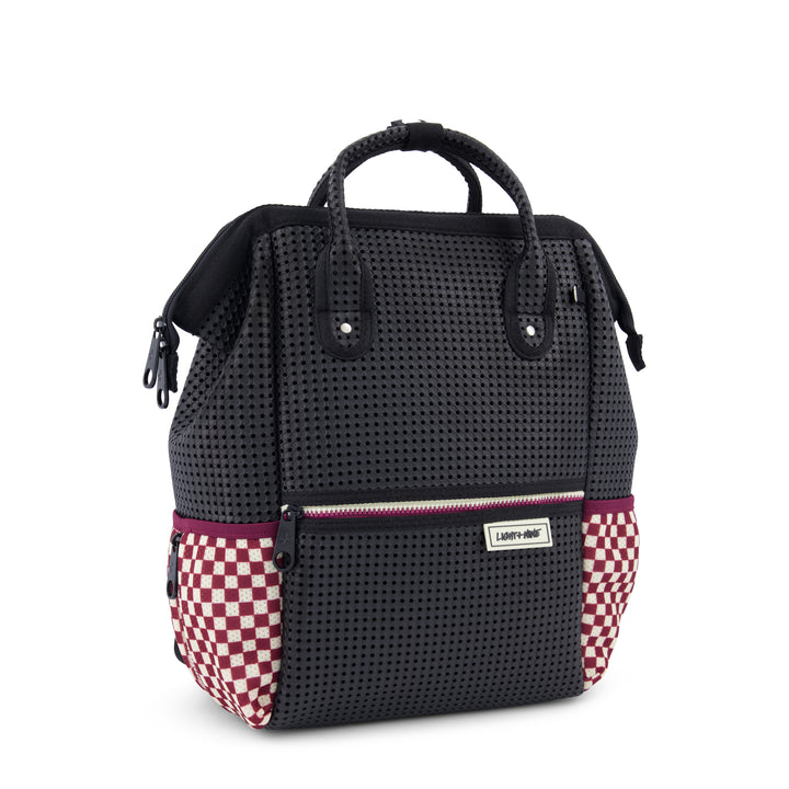 Master Backpack Black/Checkered – LIGHT PLUS NINE