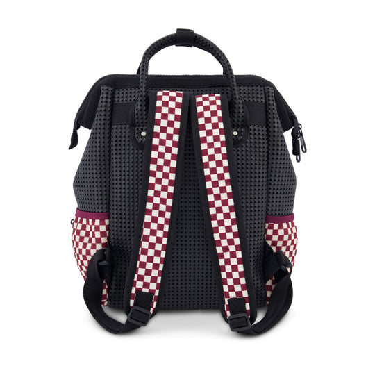 Master Backpack Black/Checkered