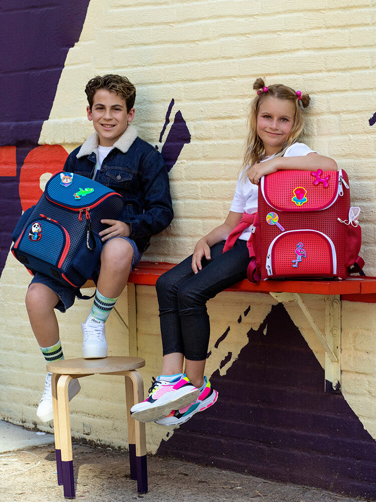Student Backpack Blue/Dark Blue