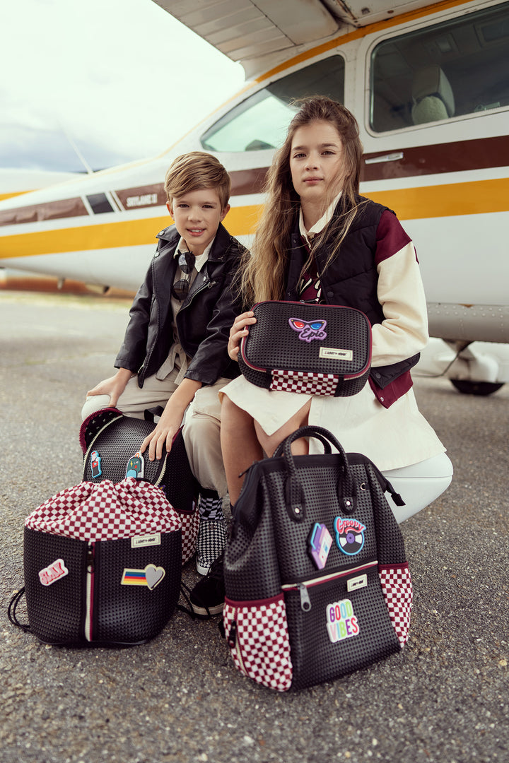 Master Backpack Black/Checkered